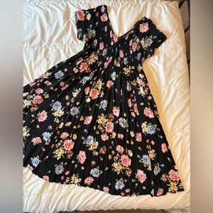 Torrid Floral Maxi Dress with Pockets